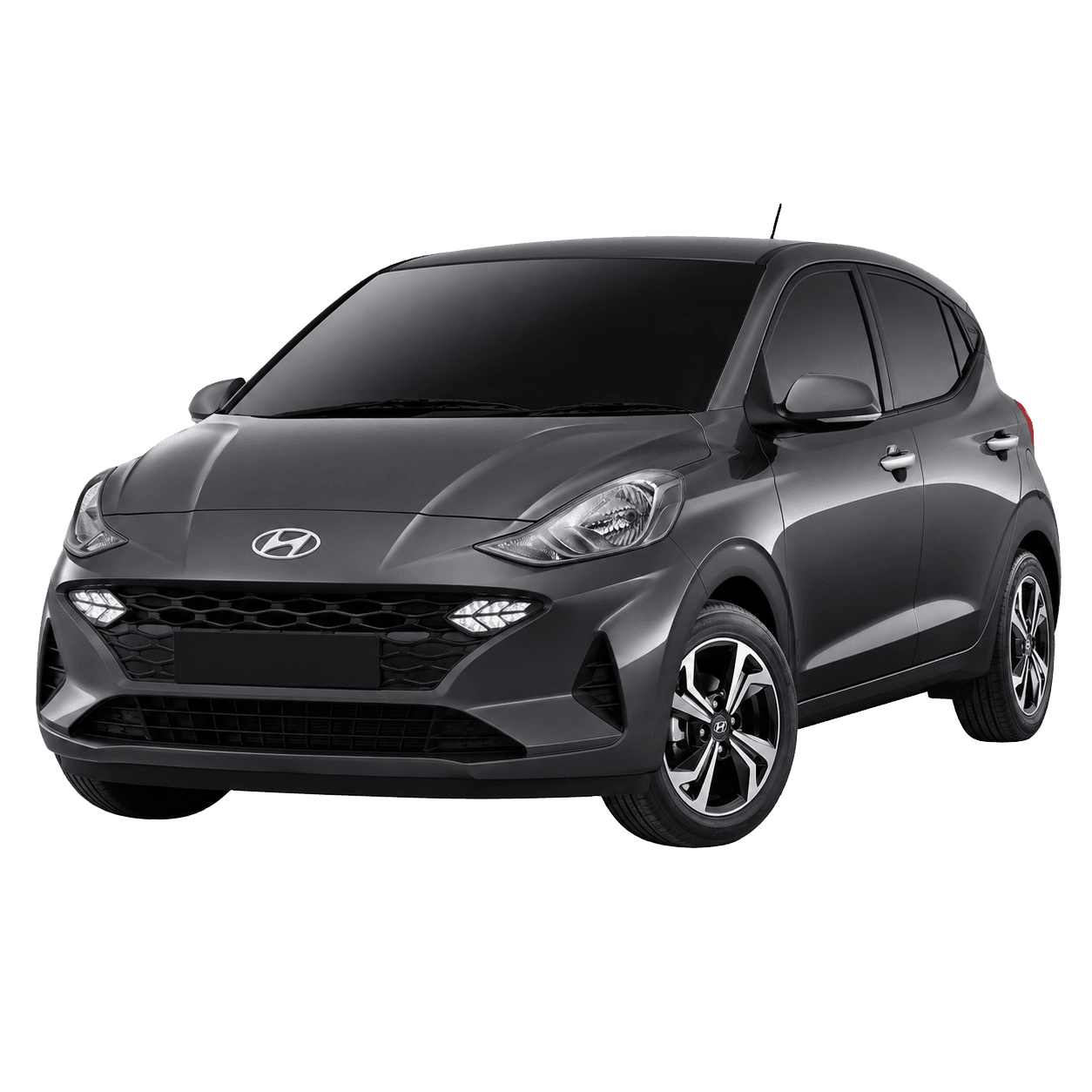 Hyundai i10 automatic compact hire car in Grimsby
