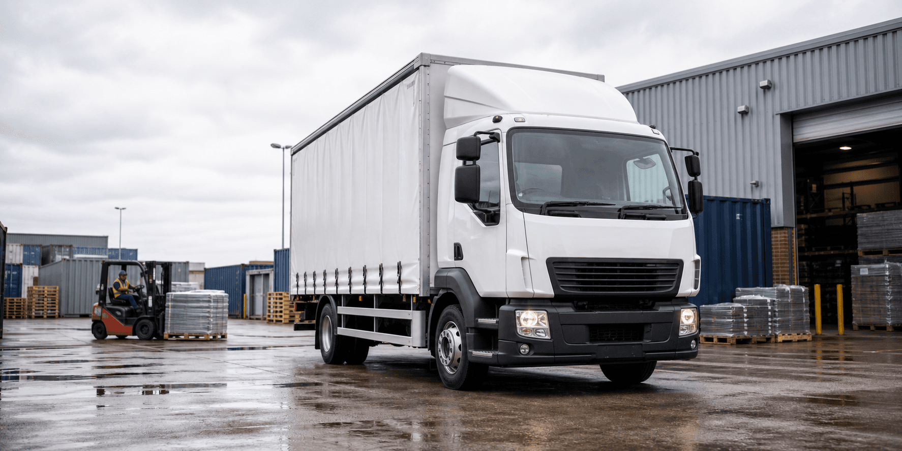 Self-drive truck available for heavier transport in Grimsby