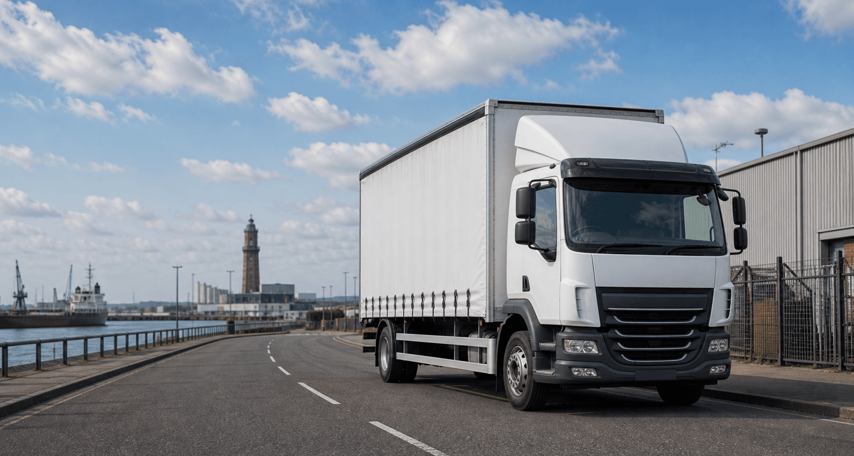 Self-drive truck available for heavier transport in Grimsby