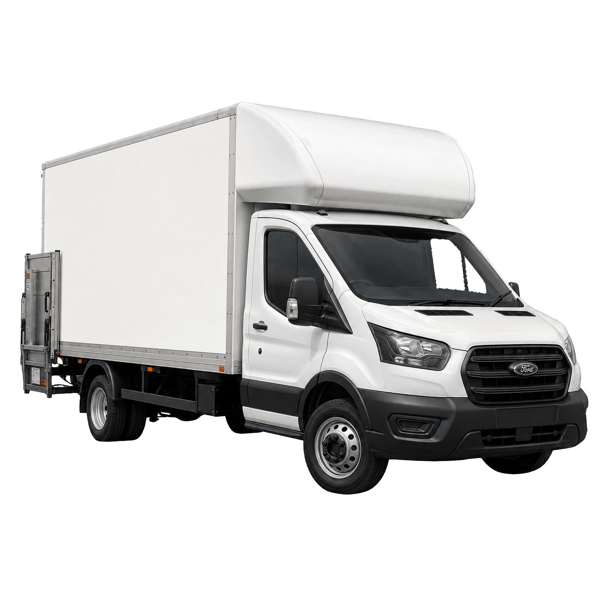 Luton box van with tail lift for moves in Grimsby